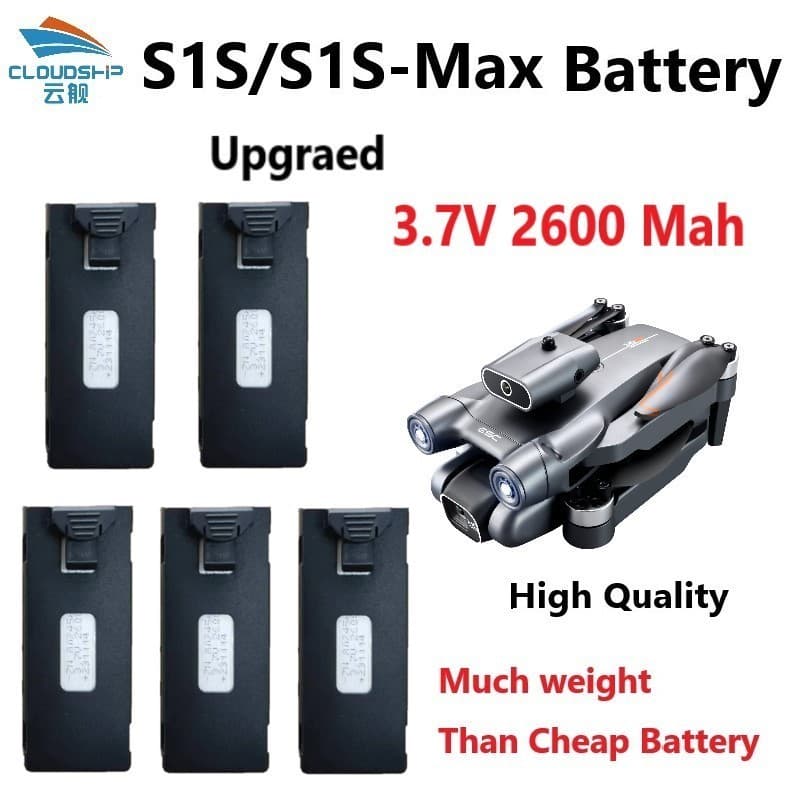 Atualizado 3.7V 3800 E88/E99 S1S/S1S-Max Mini Drone Bateria Lipo Backup Peças Sobressalentes E Acessórios De Reposição T