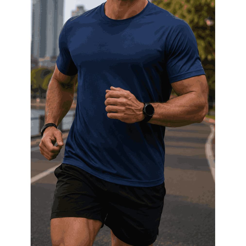 Camiseta Dry Fit Masculina Academia Esportes Proteção Uv