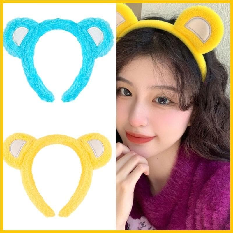 Ajustável Pelúcia Orelha Headbands Design Antiderrapante Para Meninas Traje Festas Do C