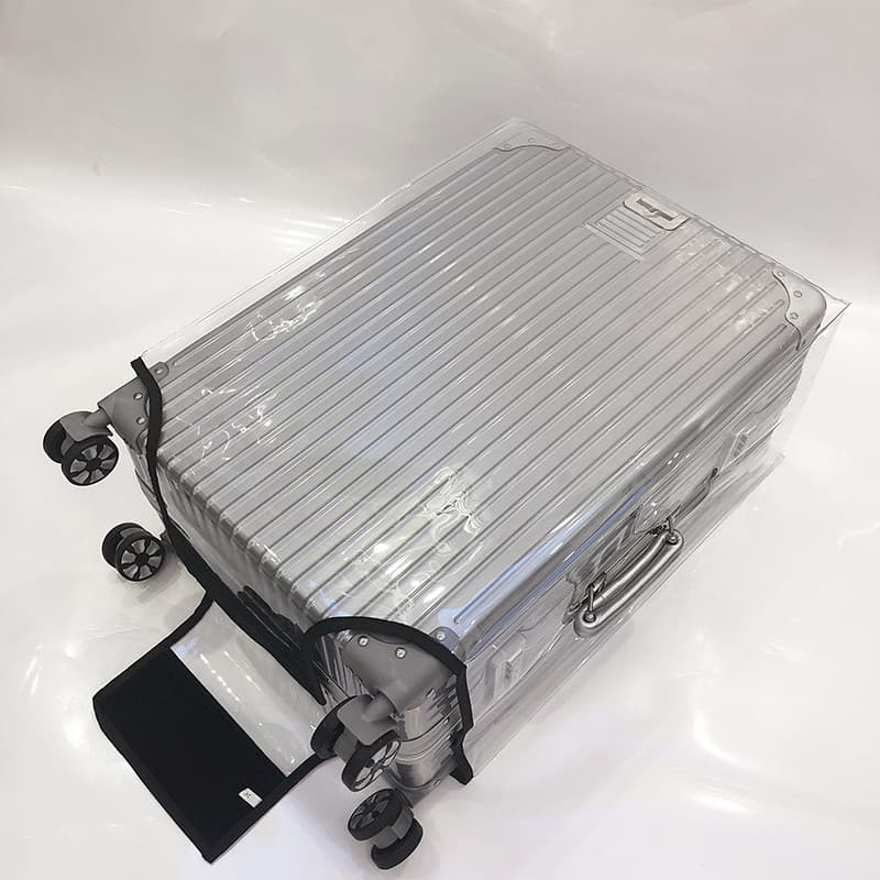 60cm capa protetora de bagagem mala remessa resistente ao choque engrossado resistente ao desgaste transparente trole ca