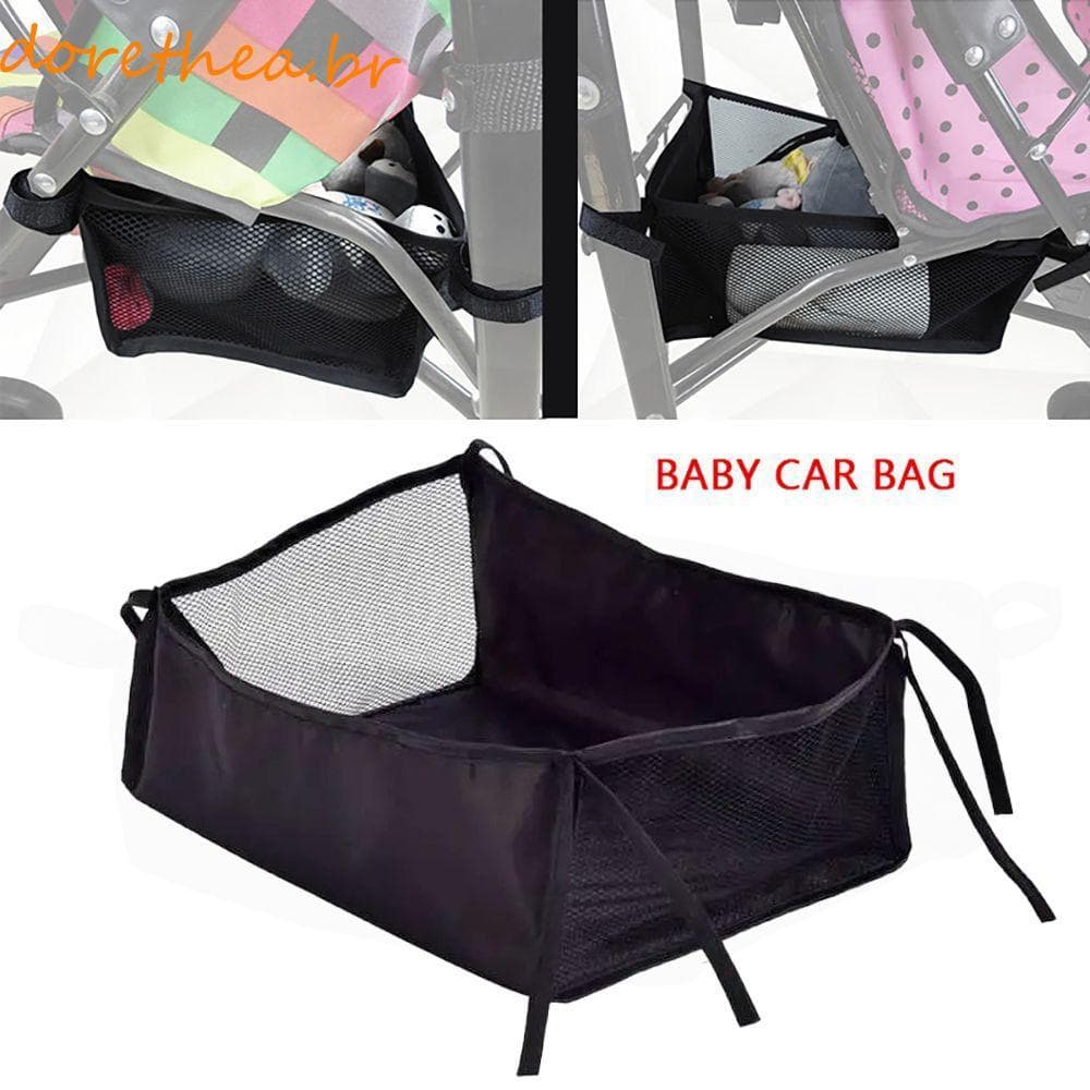 DORETHEA Cesta Para Carrinho De Bebê Inferior Acessórios Portátil