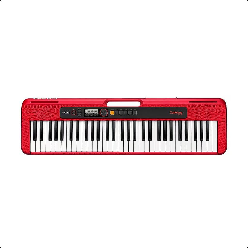Teclado Musical Digital Casio Casiotone CT-S200RDC2-BR Vermelho