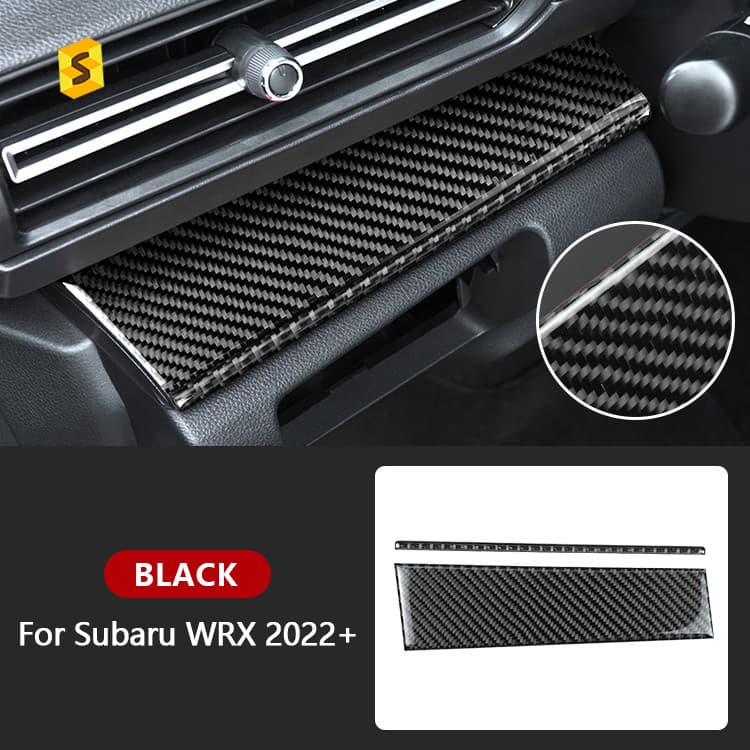 premium-Sha Carbono 2 Pçs De Fibra De Seco Auto Espelho Retrovisor Capa Interior Guarnição Decoração Proteção Para Subar