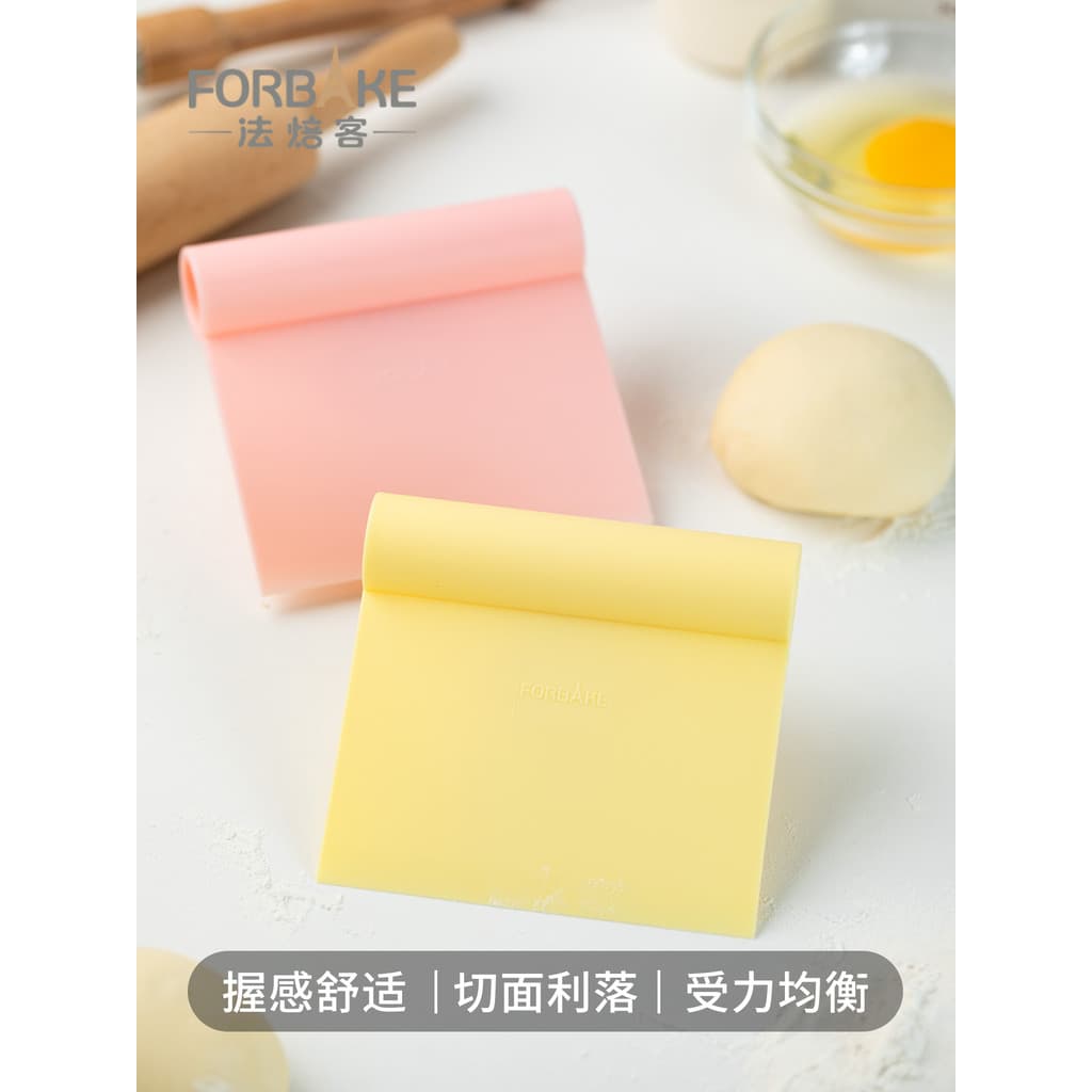 Cortador de macarrão francês padeiro francês raspador bolo creme raspador faca de massa dividida raspador ferramenta de