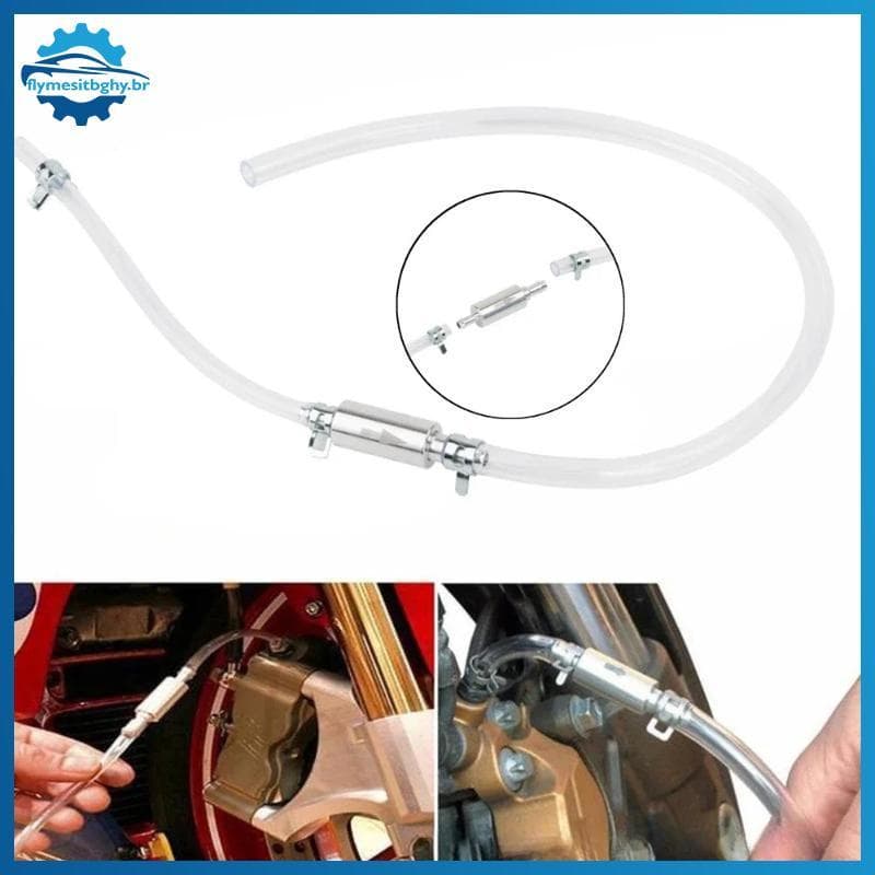 flym Kit Sangrador De Freio Da Motocicleta Manual Bomba Extrator Fluido Multiuso Válvula Che Unidirecional Para Sistemas