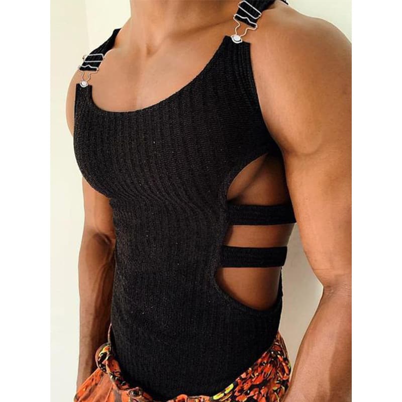 Colete camisola oco masculino Colete camisola oca masculino