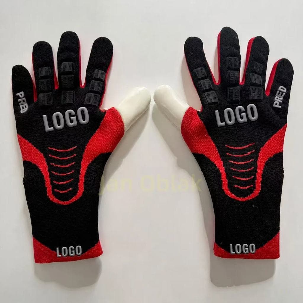 Megamo copa do mundo mesmo estilo luvas de goleiro de futebol adulto crianças luvas de goleiro látex respirável sem dedo