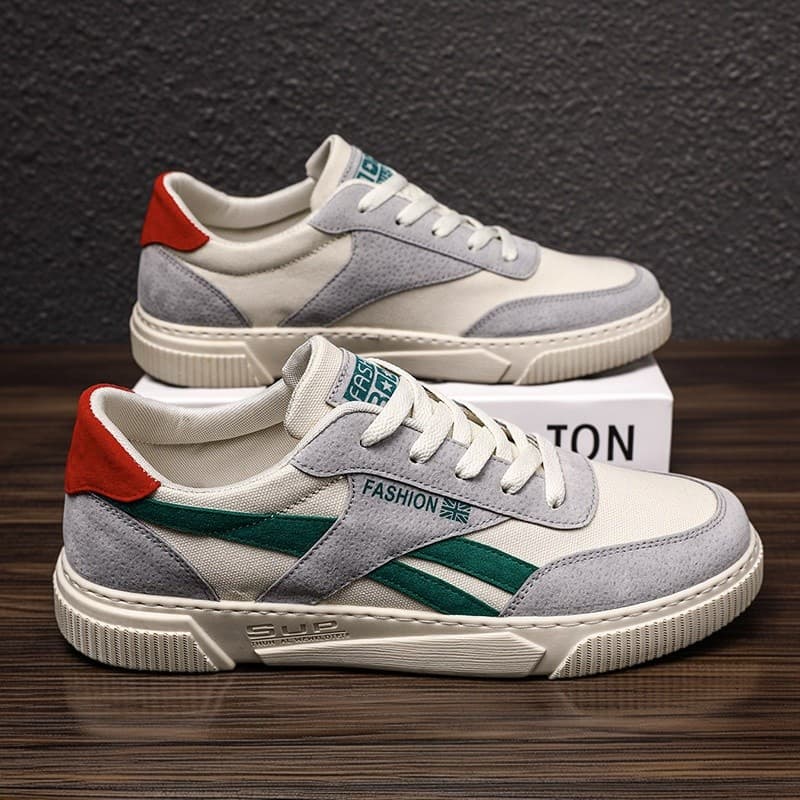 Sapatos masculinos 2026 outono novo estilo sapatos esportivos masculinos na moda All-Match Casual tênis masculinos ao ar