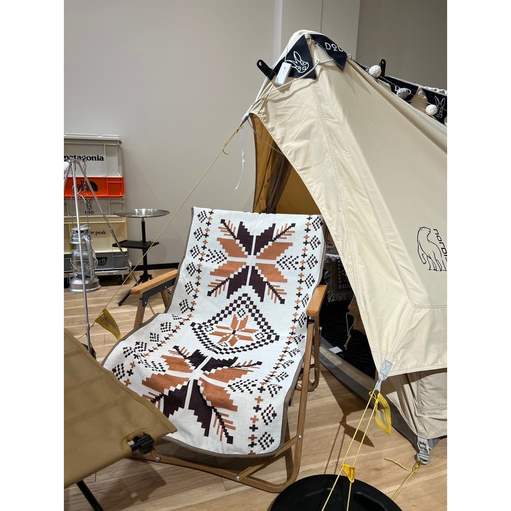 Capa para cadeira de acampamento, acampamento, almofada para cadeira de acampamento, estilo étnico, cadeira dobrável, lu