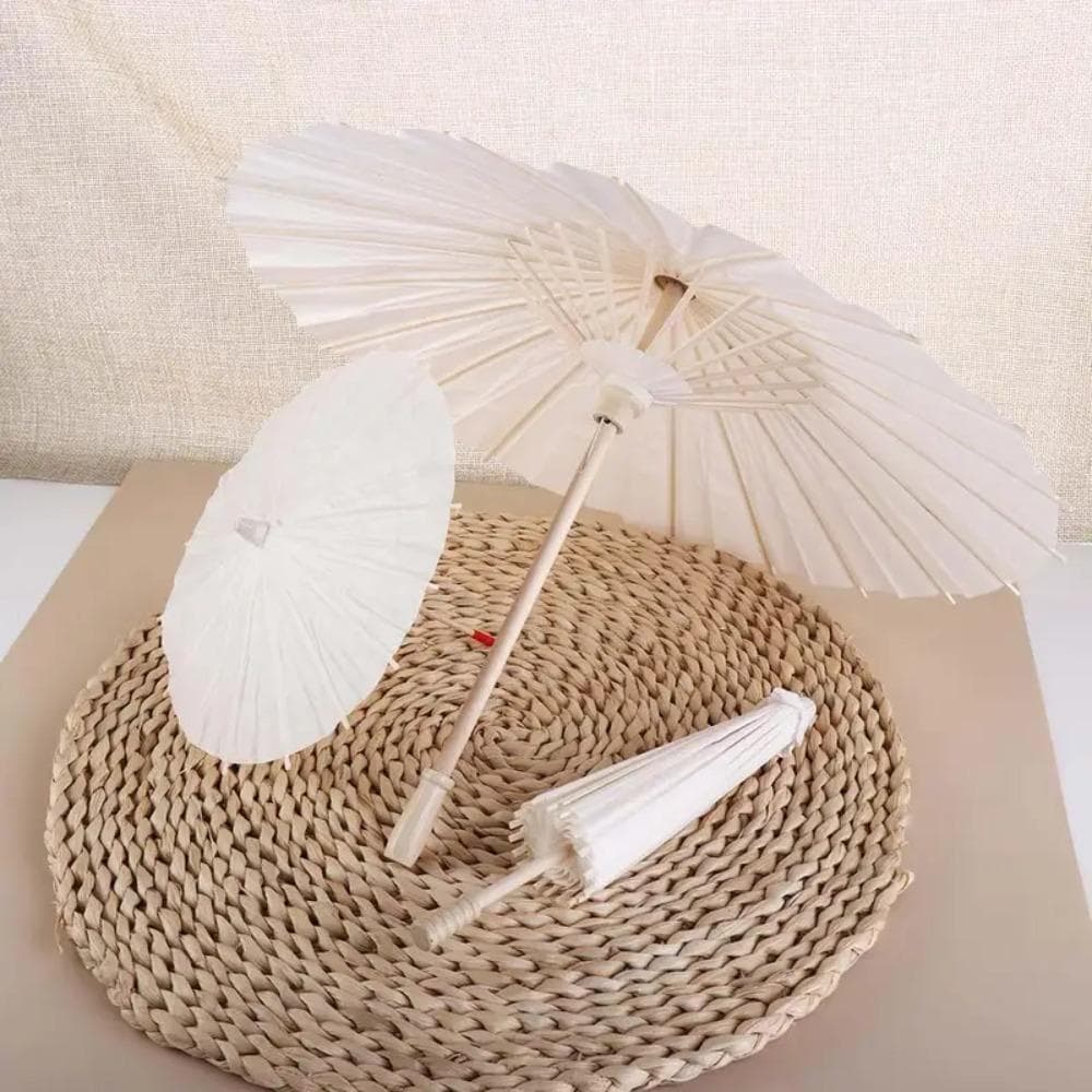 Guarda-Chuva De Papel Artesanal  , De Pintura DIY Colorido Tradicional , Clássico