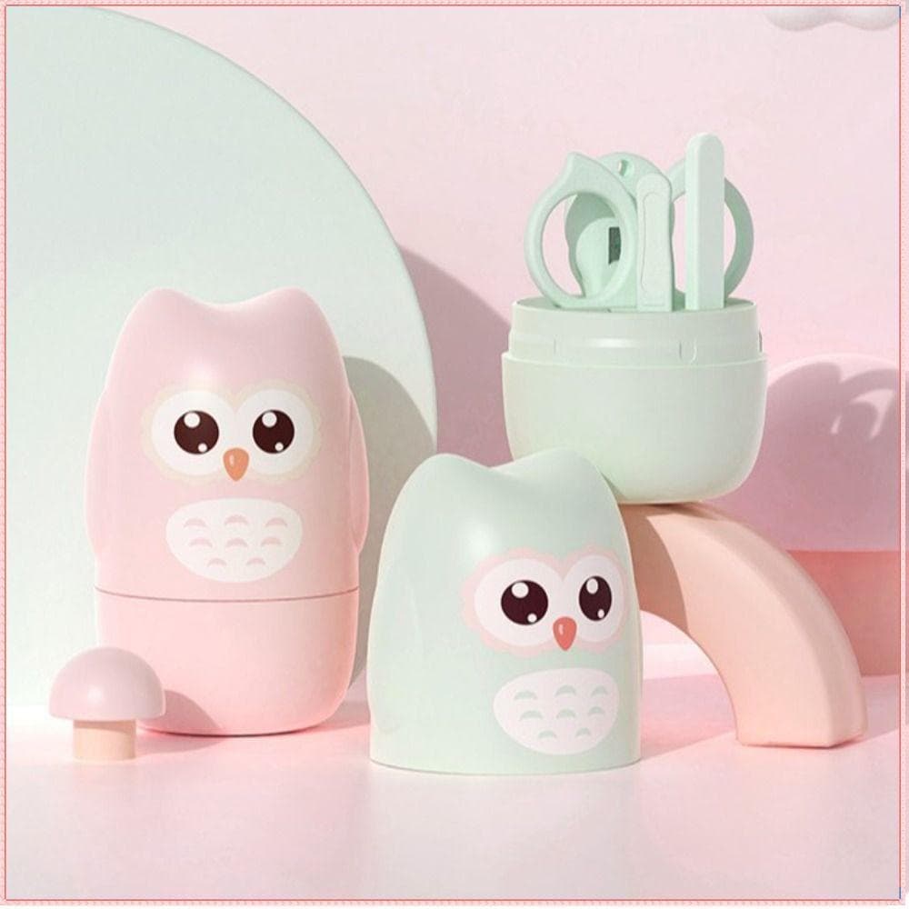 Tesoura De Unhas Para Bebês  , Cortador , Aparador Seguro , Kit De Manicure Crianças , Com Caixa , Conjunto De Pinç