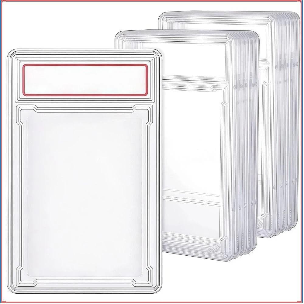 Cartão Classificado  PSA , Caixa De Colecionável Transparente Removível 35PT , Proteção UV