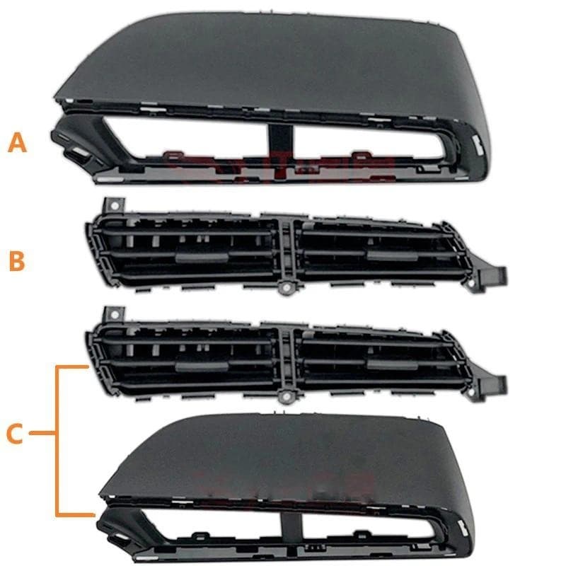 Ruili532 Para Toyota fit 2014-2020 GK5 Center Dash AC Outlet Painel De Ventilação De Ar Tampa De Saída Instrumento De Su