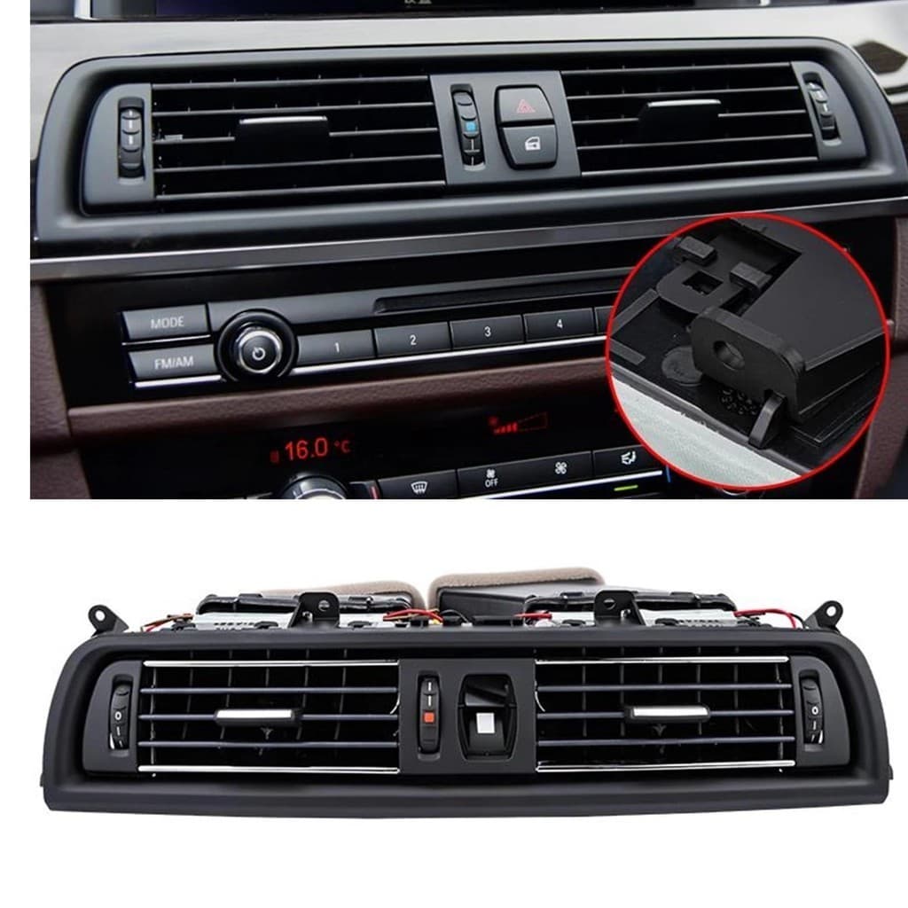 Centro Dianteiro Do Carro A/C Condicionado Saída De Ventilação Ar Conjunto Para BMW Série 5 F10 F11 F18 520i 523i 525i 5