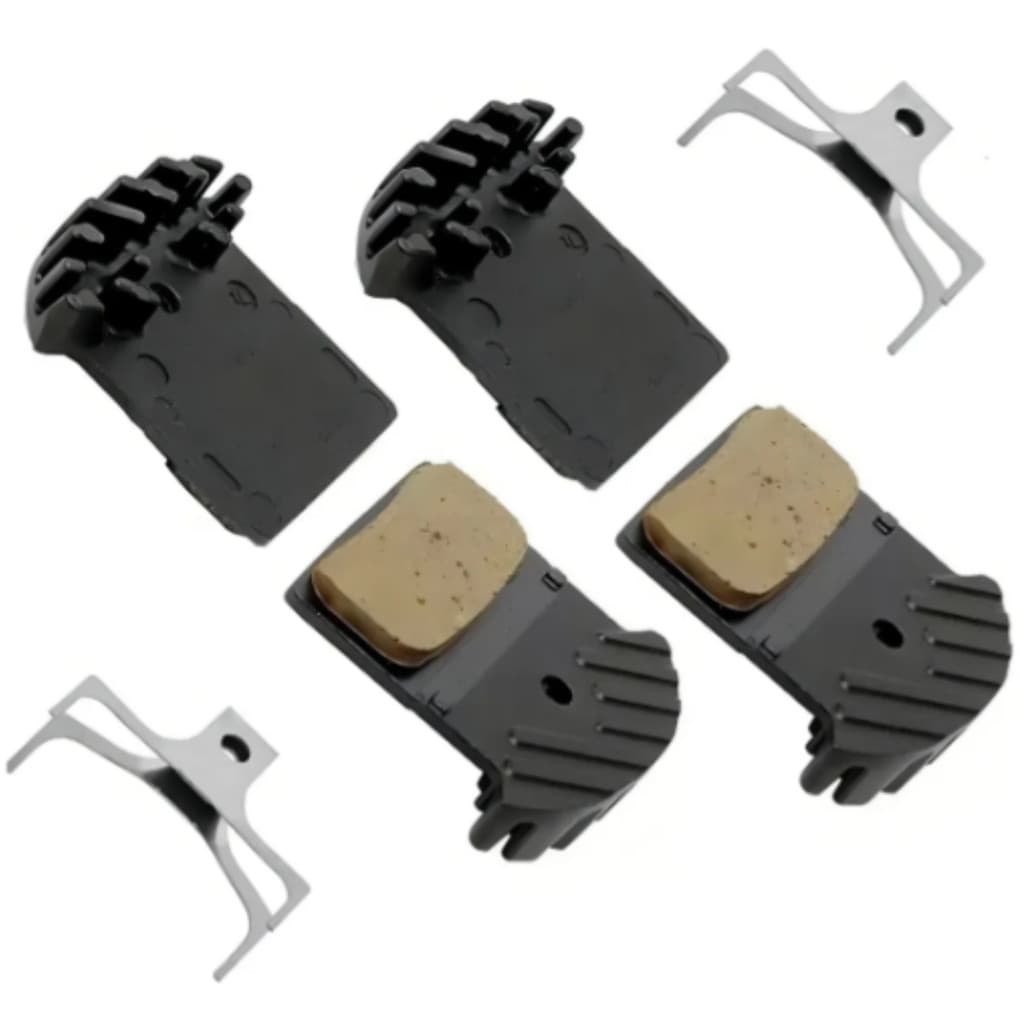 Kit 2 Pares Pastilhas de Freio Bike a Disco Compatível Shimano