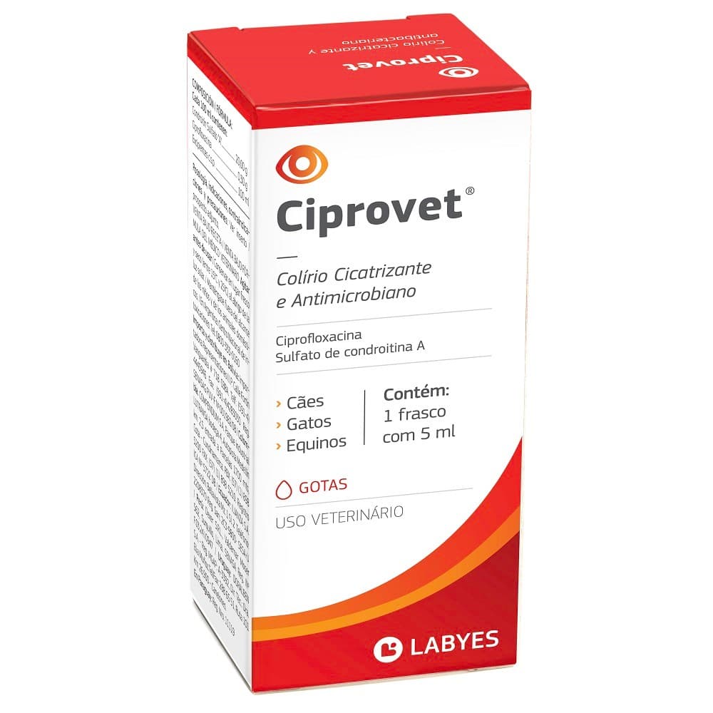 CIPROVET 5ML COLIRIO LABYES