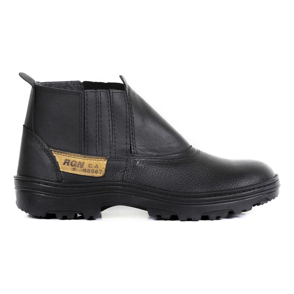 Bota Industrial Botina Segurança Epi Ca Obras Civil Bico Pvc