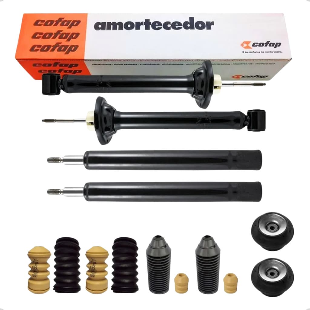 Kit Completo 4 Amortecedor Gol Parati G2 G3 G4 Cofap + Kits
