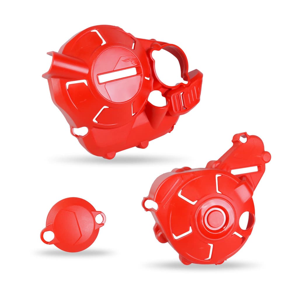 Protetor Tampas Laterais Motor Amx Crf 300f Sahara 300 Tornado 300l