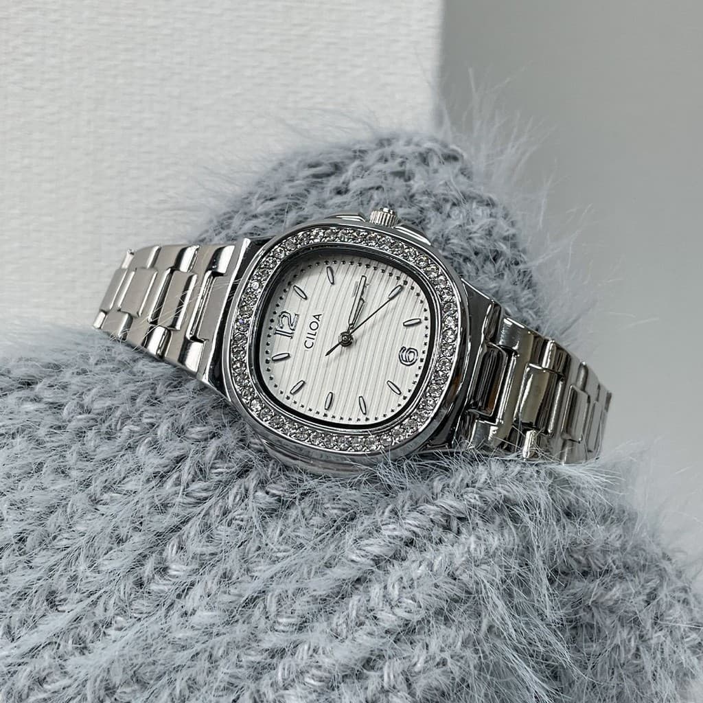 Na Naughty Relógio Feminino Cheio de Diamante Luz Luxo High-End Nicho Senhoras High-Aparance Elegante Local de Trabalho