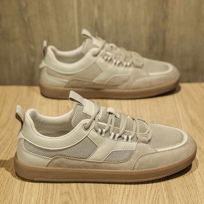 Exportação de comércio exterior sapatos masculinos 2026 novo estilo verão respirável sapatos de treinamento alemão malha