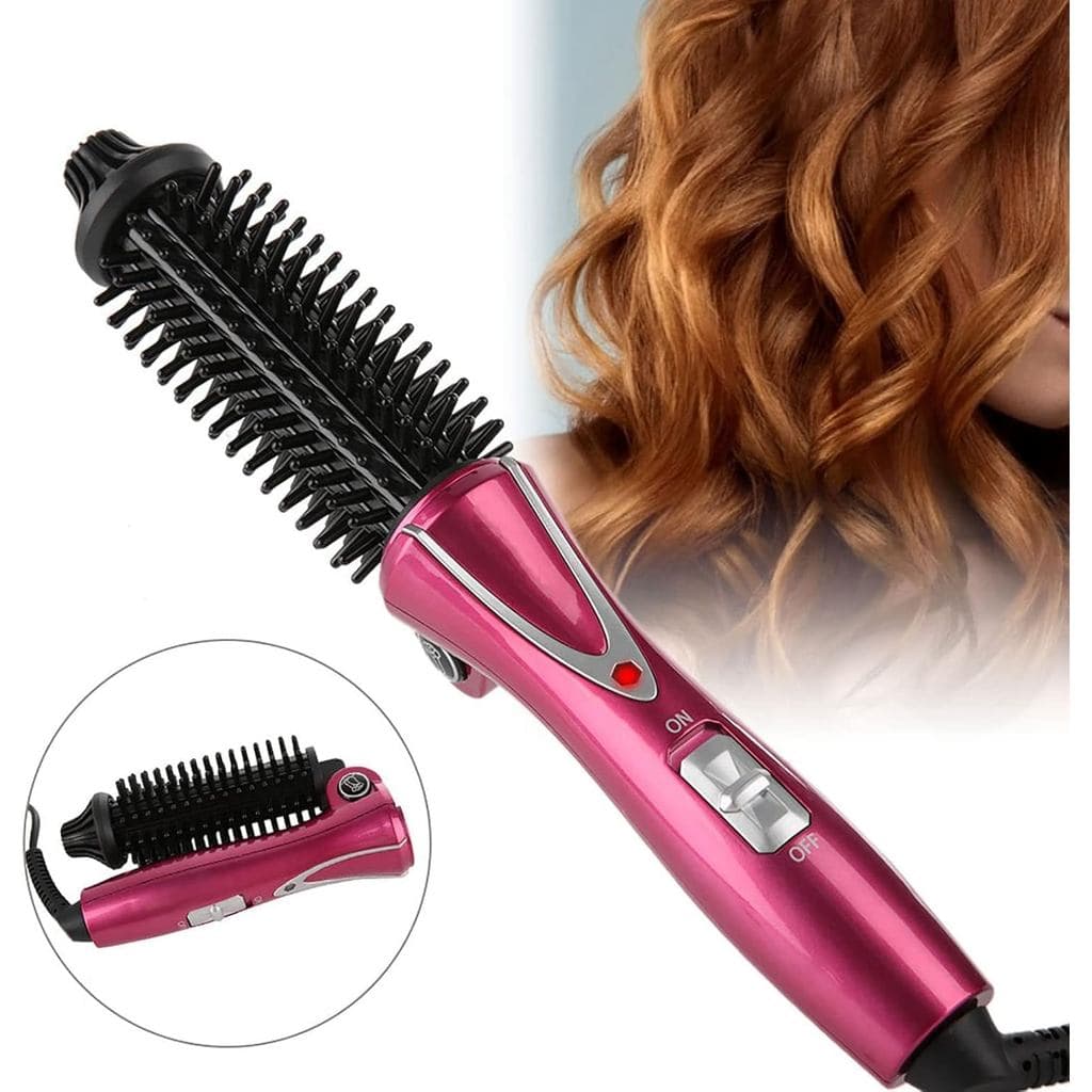 Modelador de Cabelo Elétrico, Escova Modeladora Quente Profissional Anti-Queimaduras, Aquecimento Instantâneo, Adequada