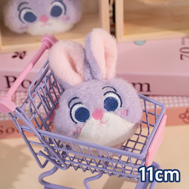 Zootopia Judy, a Raposa Leopardo, Oficial Nick, Boneco de Pelúcia Fofo de Desenho Animado, Pingente de Chaveiro