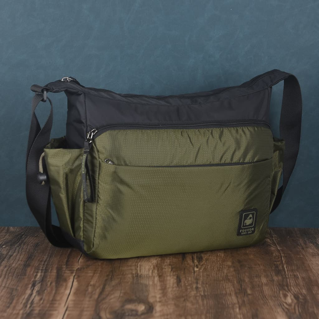 Firefox moda Horizontal de alta qualidade à prova dwaterproof água náilon pano bolsa de ombro grande masculino viagem ao