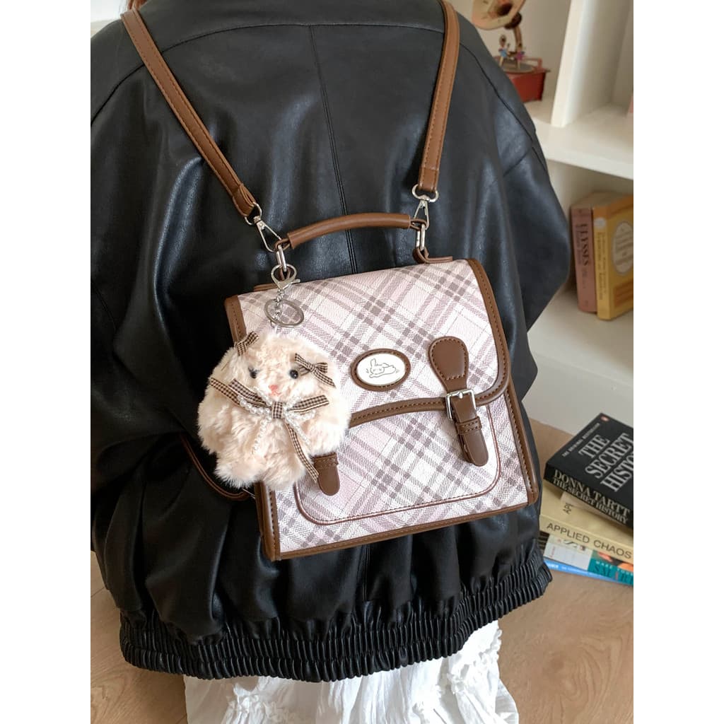 Mochila feminina moda Casual nicho Design estudante classe mochila versão coreana ins tendência de rua mochila de viagem