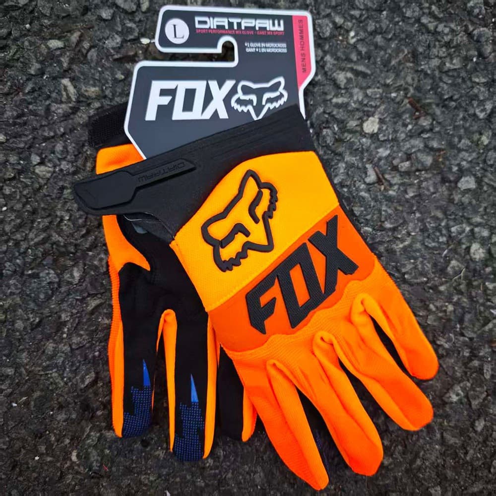 Luvas De Motocicleta FOX , Equitação off-road Antiderrapantes Para Andar De Bicicleta Masculinas E Femininas