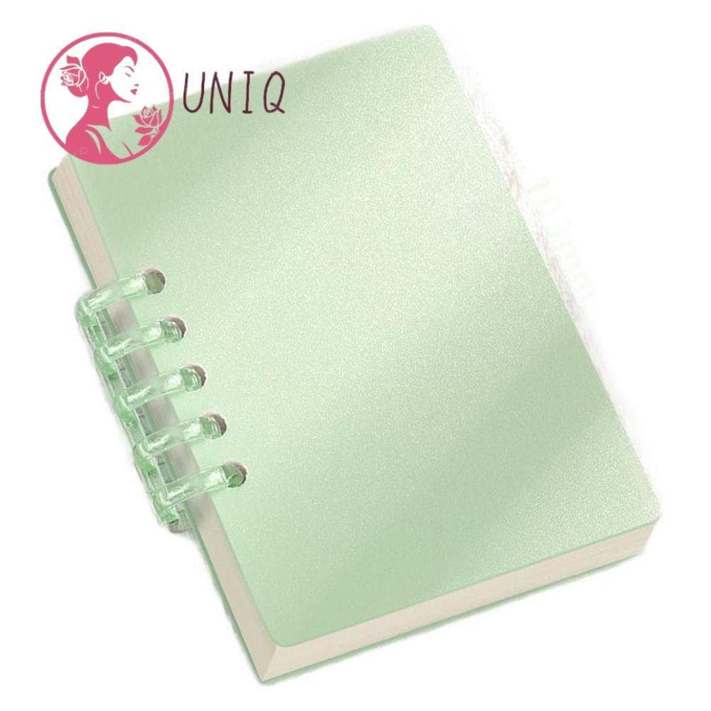 Caderno De Bolso UNIQ , Mini Quadrado De 80 Folhas , Bloco De Notas De Página Interna De Linha Horizontal A7 De Soltas