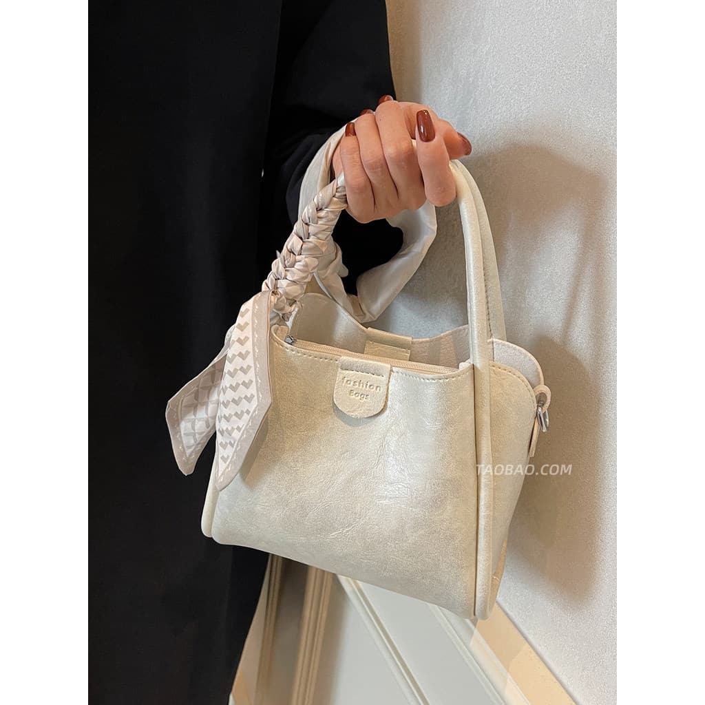 bolsa transversal feminino bolsa feminina High-End moda portátil balde saco 2026 novo estilo All-Match senhoras Cross-co