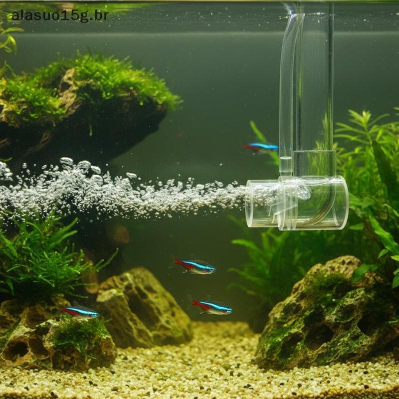 Conjunto De Filtro De Aquário Com Bomba De Água E Bico De Oxigênio Para Aumentar A Qualidade Da Do Tanque De Peixes