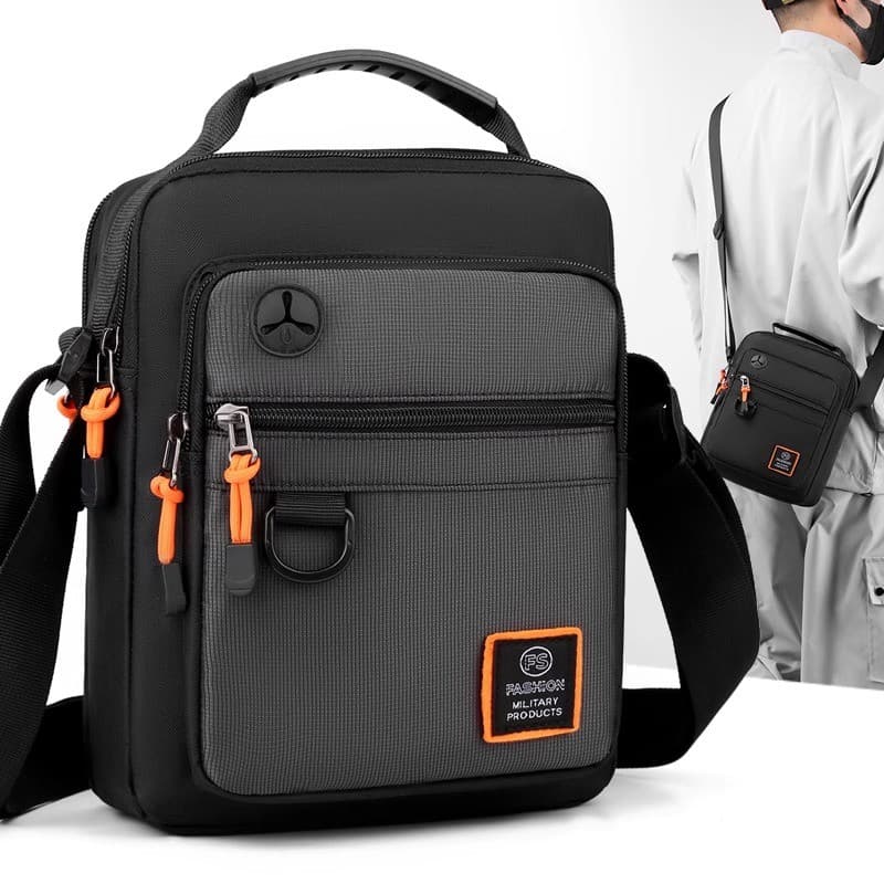 Bolsa mensageiro masculina, mochila de ombro, coreana, Casual, à prova d'água, Oxford, bolsa de pano, viagem, negócios,