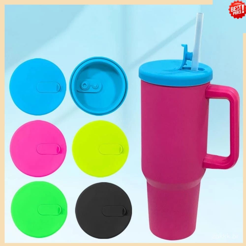 Tampa De Garrafa De Água Selada Copo À Prova De Poeira Silicone D'água Para Escritório De Viagens Ao Ar Livre