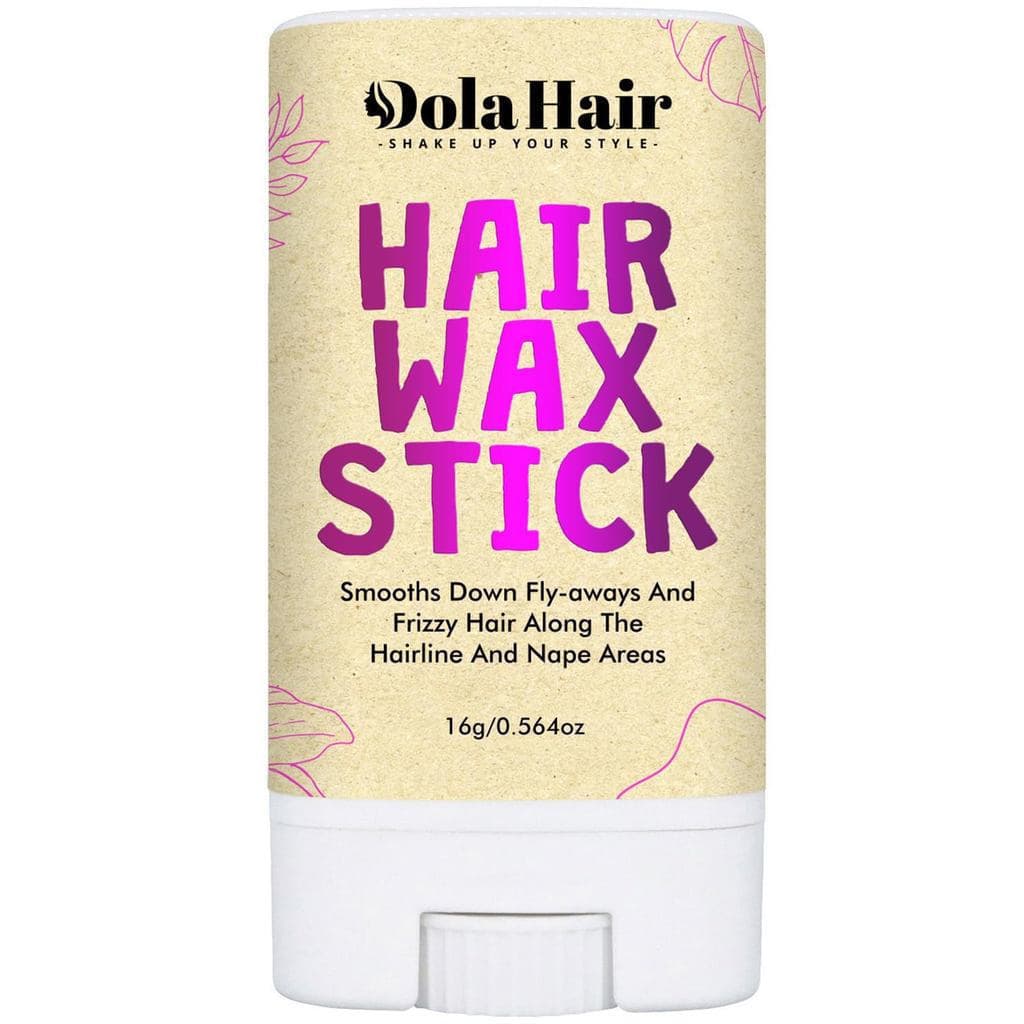 DolahairHairWaxStick - Pomada para Controle de Fios Rebeldes e Estilização para Crianças e Mulheres CY7J