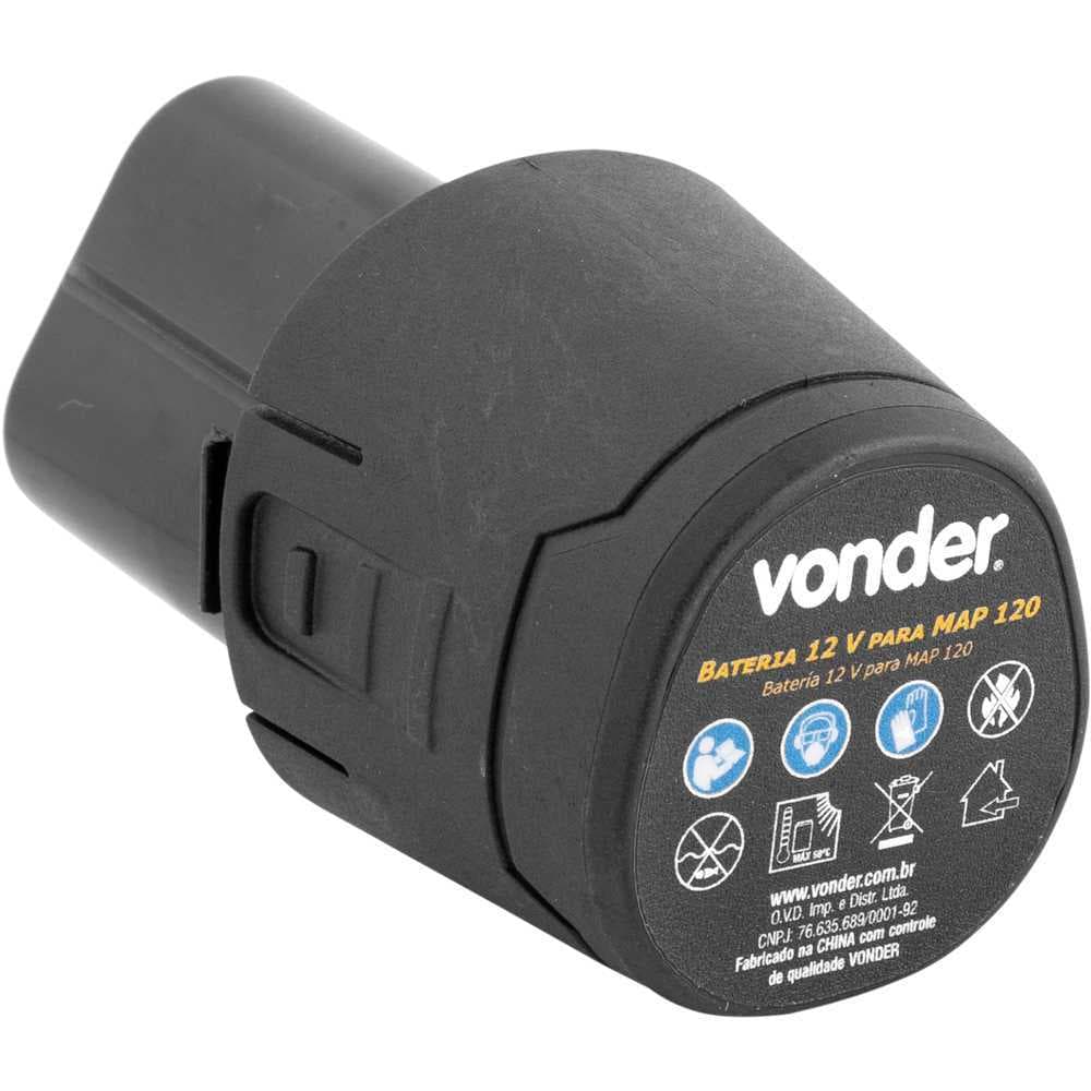 Bateria 12V Para Máquina de Assentar Piso MAP120 e MAP125 Vonder