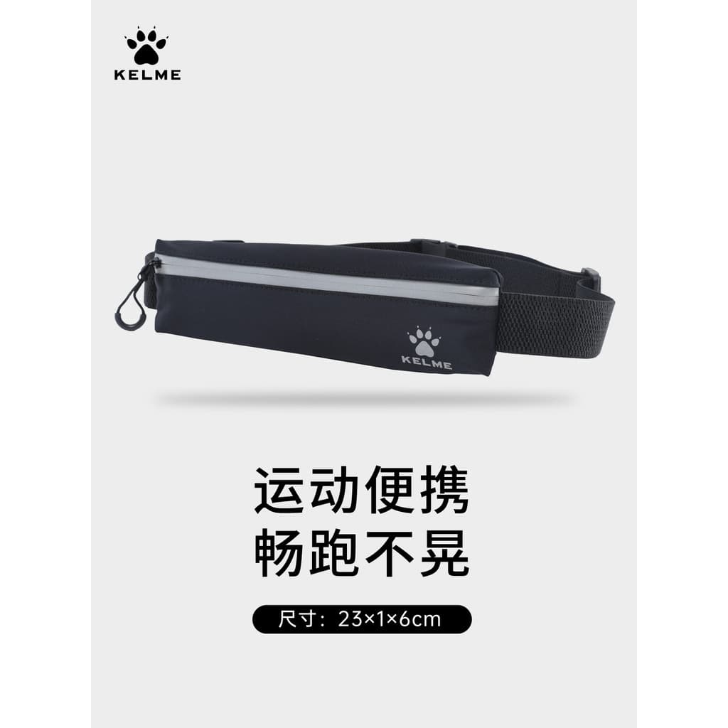 KELME KELME Correndo Bolsa de Cintura Homens Mulheres Ciclismo Ao Ar Livre Esportes Bolsa de Telefone Móvel Leve Multifu