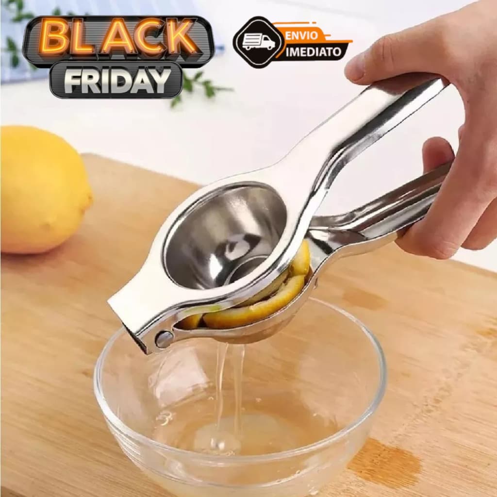 Espremedor Limão De Inox Maciço Resistente Profissional