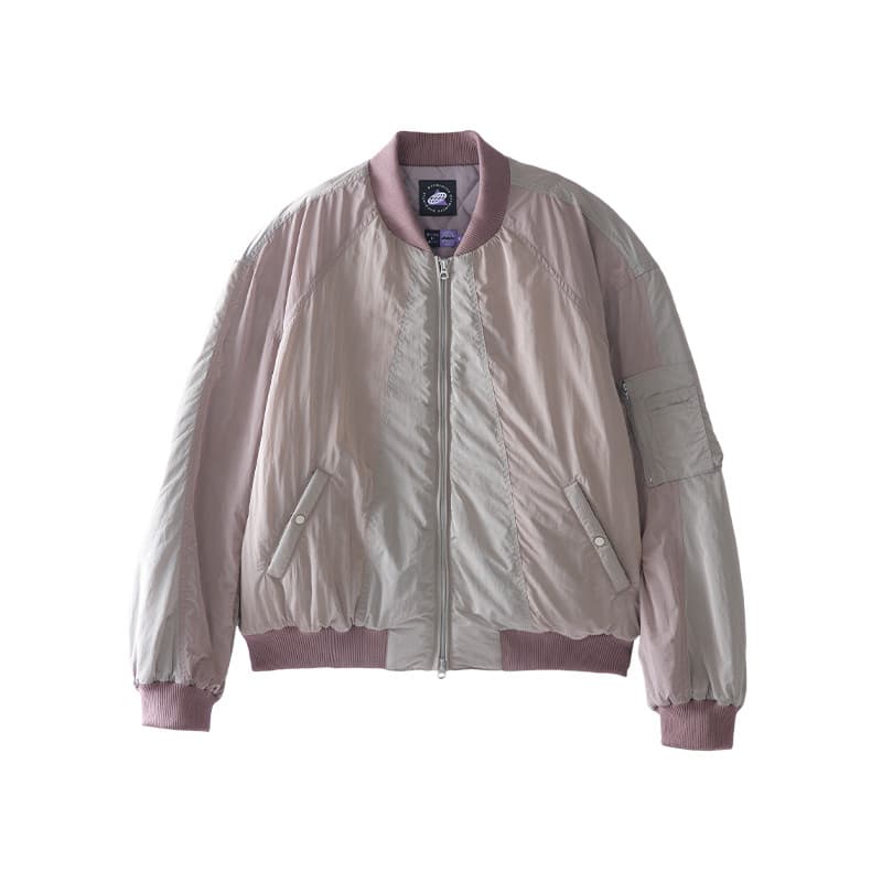 OFFWINTER Space Series 3M Nova Sherry Color Matching Beisebol Jaqueta de Algodão Esportes À Prova de Vento Casual Homens
