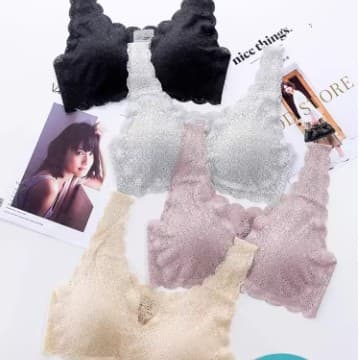 Sutiã sem costura roupa interior feminina seios pequenos reunindo sem anel de aço verão estilo fino bonito sutiã traseir