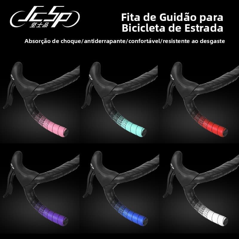 Anti-derrapante absorção de choque bicicleta de estrada guiador cinta rosa de alto valor bicicleta personalizado C