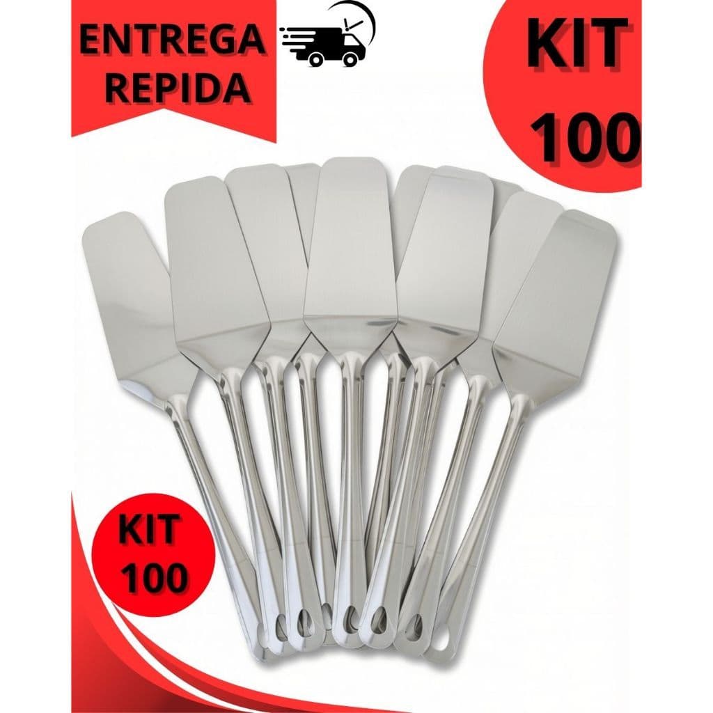 Espátula Inox 27,4cm – Sirva com Precisão e Sofisticação em Qualquer Ocasião