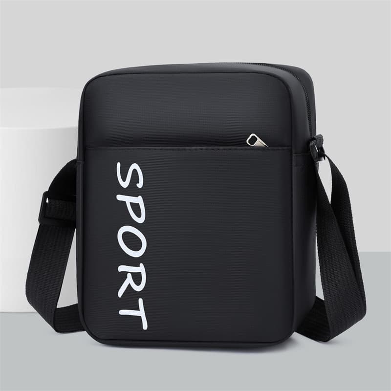 Bolsa de bolso multicamadas para celular, bolsa registradora masculina, mensageiro de ombro, italiana para m