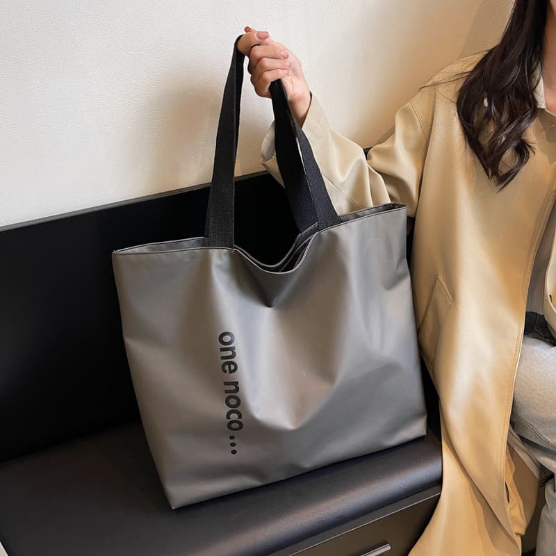 Bolsa de viagem feminina de grande capacidade, à prova d'água, bolsa leve para viagem de negócios, bolsa de bagagem de c