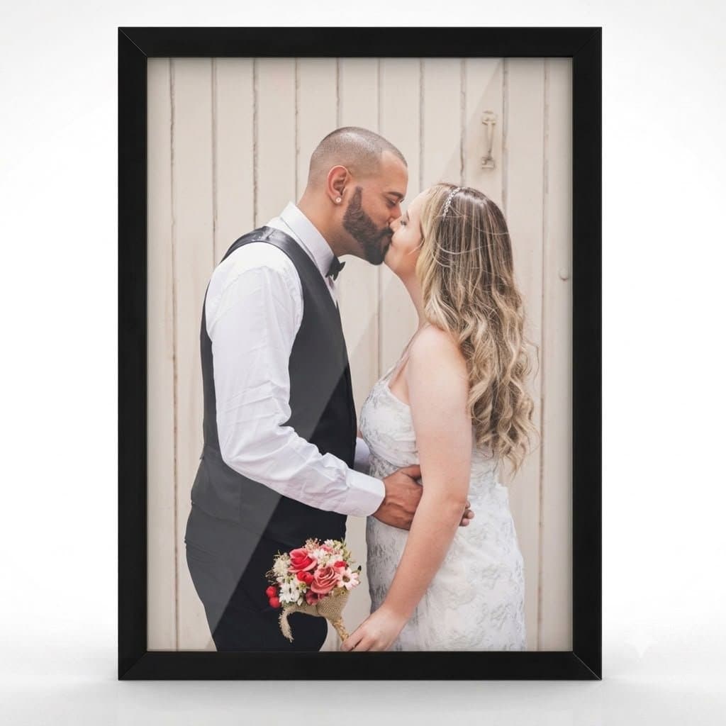 Quadro Decorativo Personalizado Mande Sua Foto Com Moldura