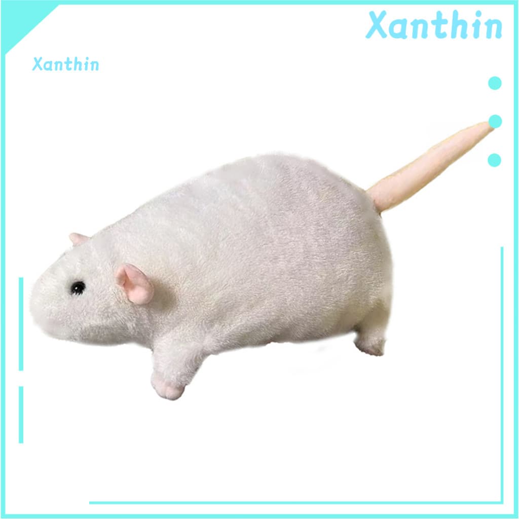 Soft Plush Mouse Toy Realistic Large – Cute Stuffed Rat Plushie for Pranks Unique Gift for Rodent Lovers Doll for Home