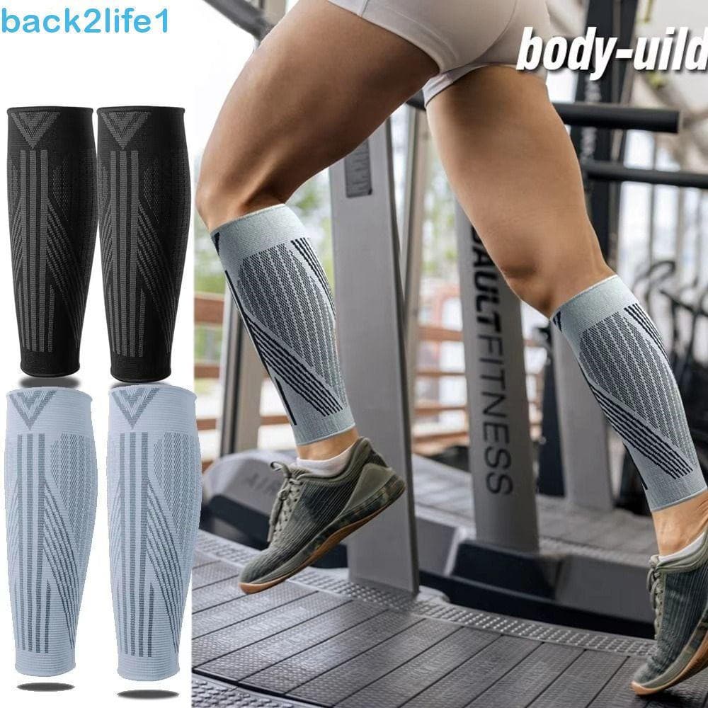Meias de Compressão para Panturrilha BACK2LIFE1, Meias Sem Pé, Proteção Esportiva 34MQ