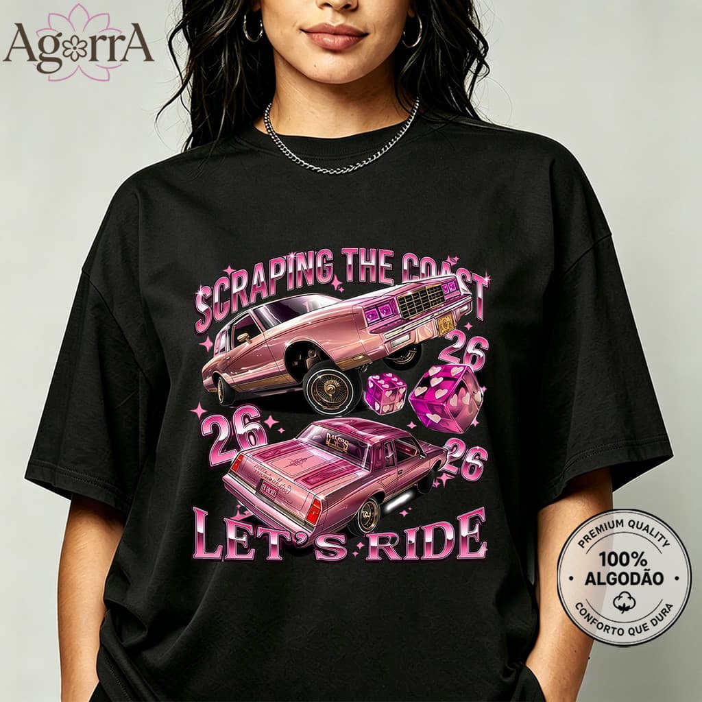 Camiseta 100% Algodão Estampa Vintage Unissex Tamanhos P ao G3 Camiseta Streetwear Vintage Confortável