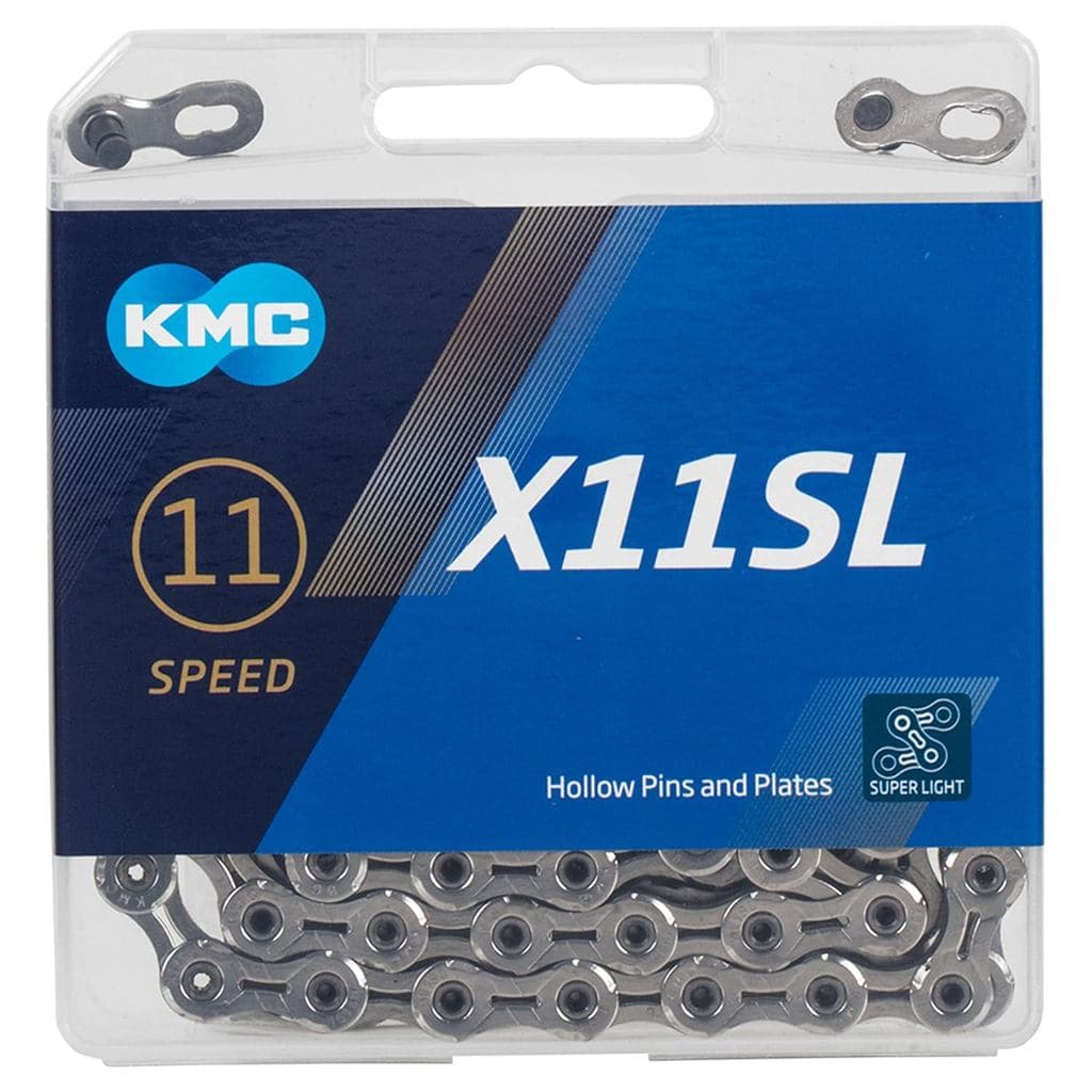 Corrente KMC X11 11 Velocidades Série SL |   Bicicleta de montanha/estrada/gravel |   Compatível com Shimano, SRAM, Camp
